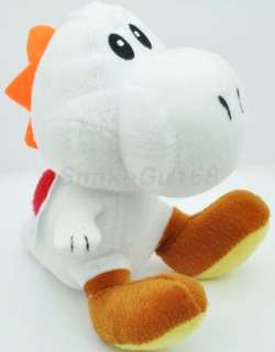 New Super Mario Brother 7 YOSHI White Plush Doll+MT113  