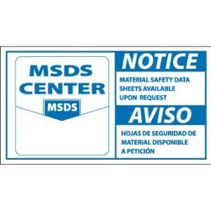  SIGNS MATERIAL SAFETY DATA SHEETS AVAIL