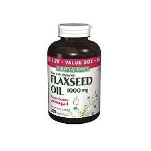  Natures Bounty Flaxseed Oil 1000mg Softgels 200 Health 