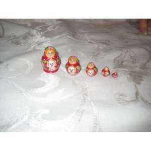  Easter Nesting Doll Tiny Maryuschka from Russia 
