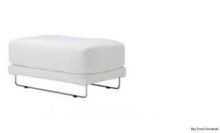 New IKEA Tylosand Footstool Ottoman Cover Rephult White  