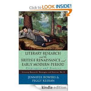 Literary Research and the British Renaissance and Early Modern Period 