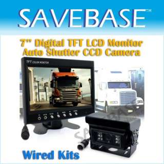12V CCD Auto Shutter & Heated Backup Car Rearview Camera +TFT LCD 