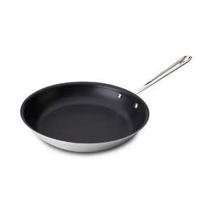 All Clad Tri Ply Stainless Steel Nonstick Fry Pan  12 