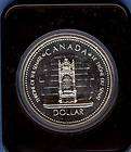 CANADA DOLLAR 1977 GEM SPEC SILVER COIN WITH PLASTIC COVER