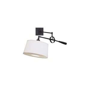 Real Simple Matte Black Boom Wall Lamp by Robert Abbey 1839