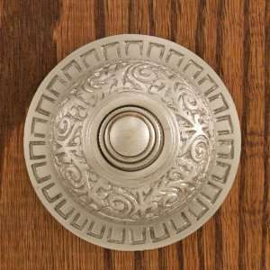  Dorcas Brass Doorbell   Brushed Nickel