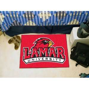 Fan Mats 2719 LU   Lamar University Cardinals 20 x 30 Starter Series 