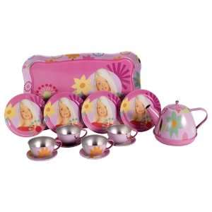  Schylling Barbie Tin Tea Set Toys & Games