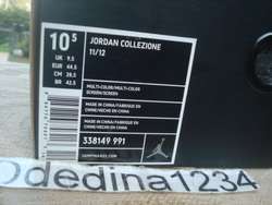   Nike Air Jordan 12 Retro Size Sz 10.5 White Black Taxi Collezione XII