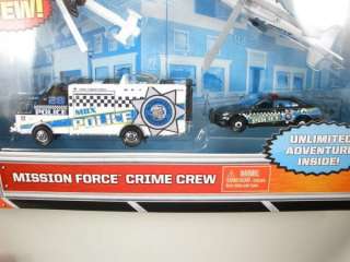 2011 MATCHBOX MISSION FORCE CRIME CREW E ONE MOBILE COMMAND  