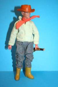 Vintage Lone Ranger Marx Gabriel DANNY REID figure doll  