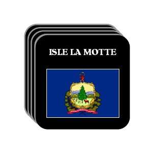  US State Flag   ISLE LA MOTTE, Vermont (VT) Set of 4 Mini 