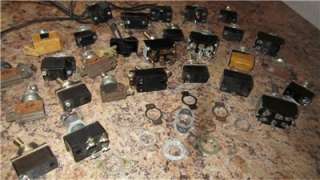   SWITCH LOT tube receiver transmitter transceiver ham PARTS  