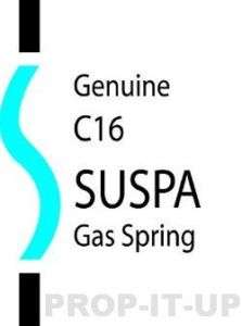 SUSPA C16 06389 GAS SPRING PROP STRUT SHOCK SET (2) NEW  