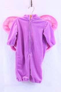 NEW COZY Miniwear Pink/Purple Butterfly Halloween Plush Costume 6 9 