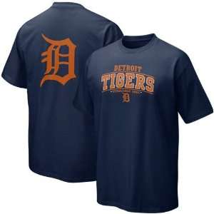  Nike Detroit Tigers Navy Blue Everyday T shirt Sports 