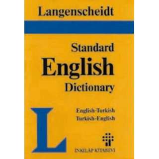  English Turkish, Turkish English Standard Dictionary (Turkish 