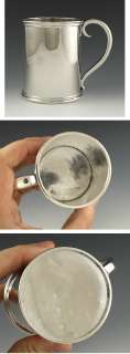 Classic Early 1800s American Coin Silver Cup Mug  