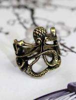 Brand New Fashion Antiqued Lucky Octopus Ring  