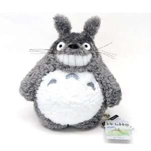   Totoro 8 Smiling Light Grey Totoro Soft Plush Toy Toys & Games