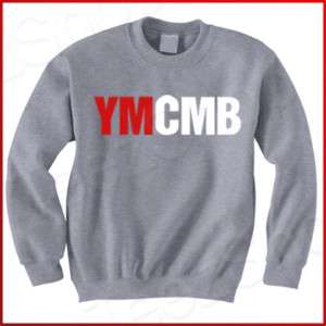 YMCMB Young Money Lil Wayne cash Weezy grey Sweatshirt  