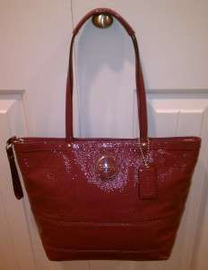   stitched patent leather tote f15142 berry retail $ 328 00 search