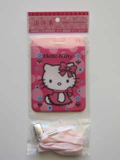 Hello Kitty ID Name Tag Badge Holder Lanyard  