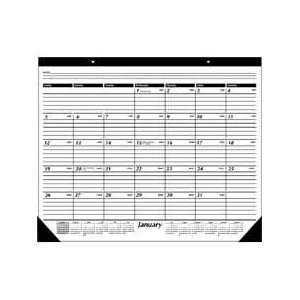  At A Glance Nonrefillable 12 Month Desk Pads Office 