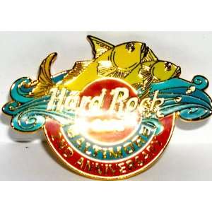 Hard Rock Cafe Pin # 784, Baltimore 2nd Anniversary with Yellow Fish