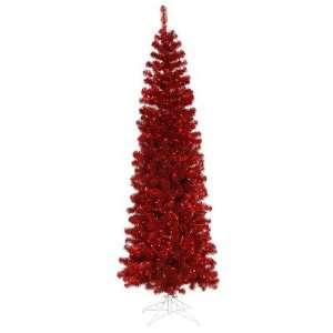    120 Artificial Pencil Christmas Tree in Red