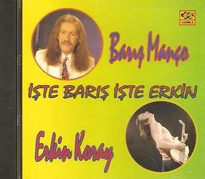 BARIS MANCO + ERKIN KORAY ISTE BARIS ISTE ERKIN COMP CD  