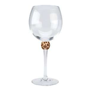  Oneida Drinkware HuePhoria Leopard Wine Glass Kitchen 