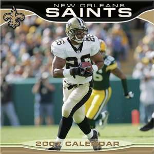  New Orleans Saints 2007 Calendar (9781403869159) NFL 
