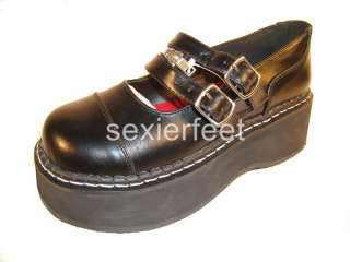Demonia Mary Jane Shoes 2P/F Emily 221 222 302 306 309  