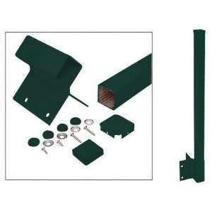 CRL 36 Forest Green 100 Series 90 Degree Fascia Mount Post Kit by CR 