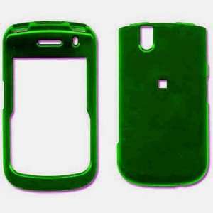 Green Rubberized Hard Protector Case for Blackberry Tour 9630 / Bold 