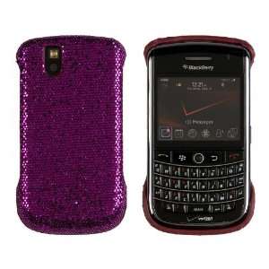  Hard Sparkles Case for BlackBerry Tour 9630   Dark Purple 