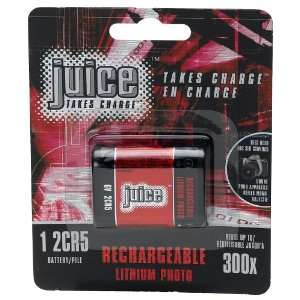   Juice 2CR5 Rechargeable Photo Lithium Battery