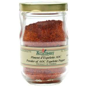 Espelette Pepper Powder   AOC   1 jar Grocery & Gourmet Food