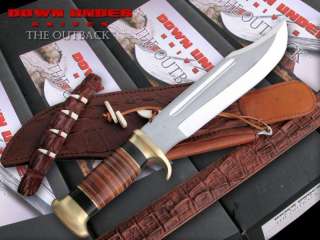 THE OUTBACK BOWIE KNIFE by DOWN UNDER KNIVES  