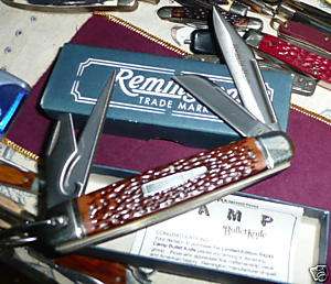 REMINGTON CAMP POCKET KNIFE SURVIVAL R 4243 BULLET 1994  