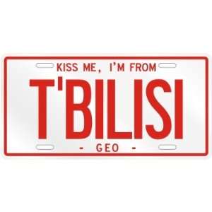   AM FROM TBILISI  GEORGIA LICENSE PLATE SIGN CITY