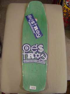 Anti Hero Jeff Grosso DESTROY Skateboard Deck BLUE  