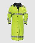 spiewak reversible raincoat ansi class 3 black hi viz yellow