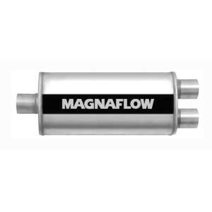 MagnaFlow High Performance Muffler 5x8 OvalBody 14 Body w/ 3 Inlet 