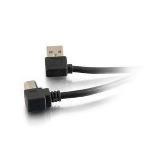 Cables To Go 28111 3m USB 2.0 Right Angle Type A/B Male Cable Black 9 
