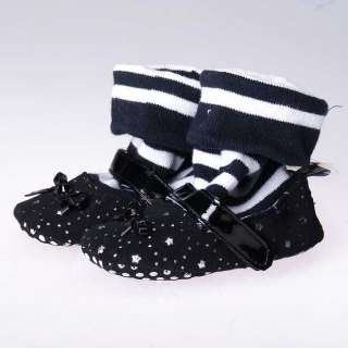 Black Mary Jane high top toddler baby girl shoes boots size 2 3 4 6 18 