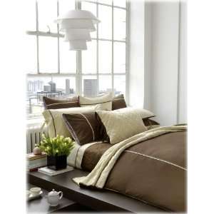    DKNY Solid Twill Stitch Duvet Covers, Earth