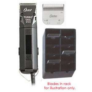  Oster 111 Blades & Rack Combo   Turbo 111 Clipper With 2 